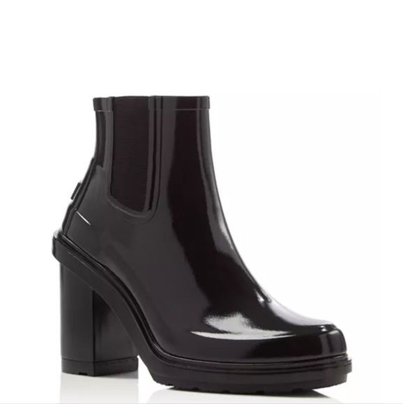 NWT Hunter Women's Original Refined High-Heel Rain Boots - Picture 2 of 2
